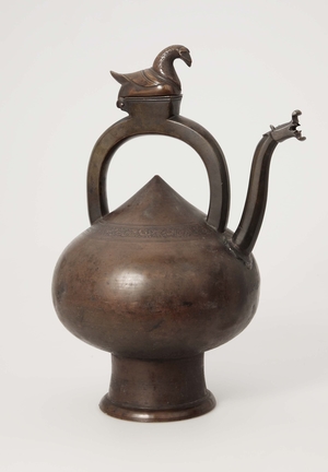 Footed Pouring Vessel or Kettle Ewer