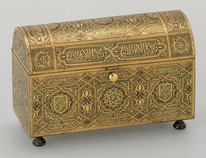 Domed and Footed Casket