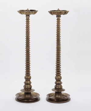 Pair of Lamp Stands