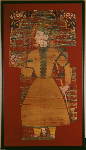 Tent Panel (Qanat) with Standing Female Figure