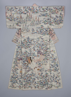 Summer Kimono for a Woman (Katabira)