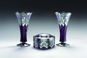 Pair of Vases with Box
