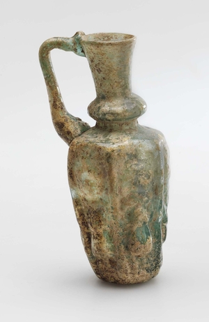 Small Jug with Mould-Blown Decoration