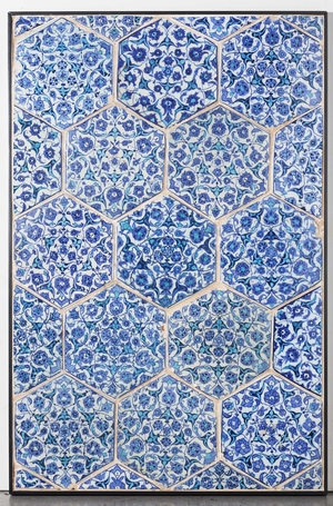 Panel of Hexagonal Tiles