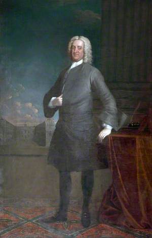 Bryan Blundell, Esq. (1714–1758), Trustee, Founder of the Liverpool Blue Coat School in Conjunction with the Reverend R. Stythe, Rector
