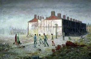 The Football Match, Hulme, Manchester