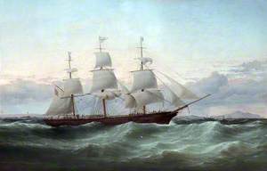 The Clipper Ship 'Tudor', Outbound off Holyhead