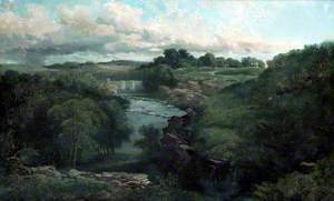 The River Teme at Ludlow, Shropshire