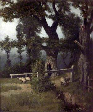 Landscape with Sheep