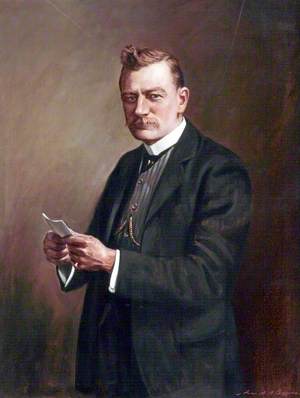 John R. Lloyd, Chairman of Wallasey Borough Council