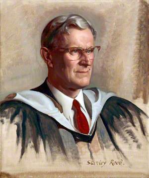 Portrait Study of Donald Hughes, Esq., MA, JP, Headmaster of Rydal School, Colwyn Bay