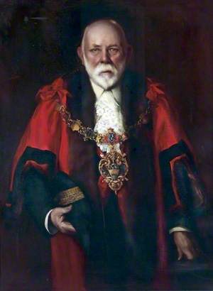 Alderman Thomas V. Burrows, Mayor of Wallasey