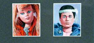 Action Man and Sindy Doll