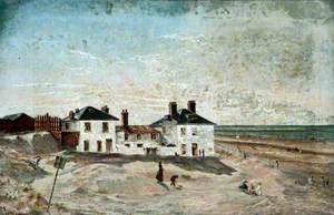 Buildings on New Brighton Foreshore, Wirral