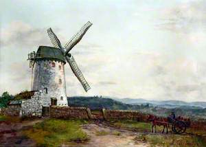Wallasey Mill, Wirral, 1884