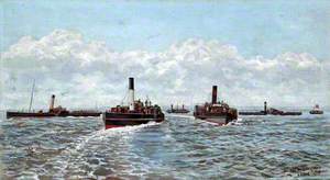 On the Mersey, 1884