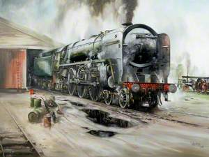 Britannia Class Locomotive No. 70013, 'Oliver Cromwell'