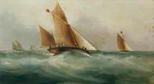 Sailing Smacks at Sea