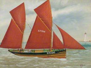 Sailing Drifter 'Renown LT 706'