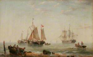 Great Yarmouth Shipping Scene, Norfolk