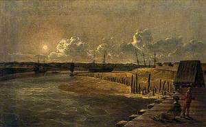 Yarmouth Harbour, Moonlight