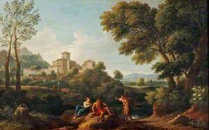Southern Landscape with Figures