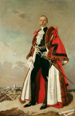 Ernest Egbert Blyth (1857–1934), Last Mayor & First Lord Mayor of Norwich (1910)
