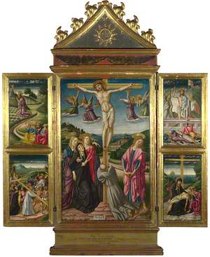 Christ on the Cross, and Other Scenes