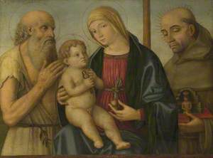 The Virgin and Child with Saint Jerome and the Blessed Bernardino da Feltre