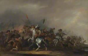 Cavalry attacked by Infantry