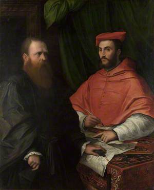 Cardinal Ippolito de' Medici and Monsignor Mario Bracci