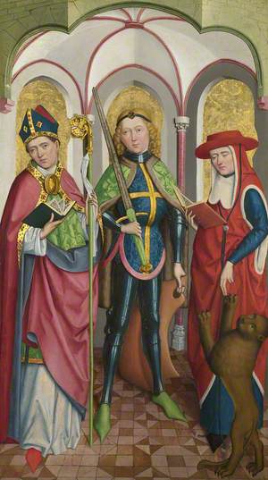 Saints Ambrose, Exuperius and Jerome