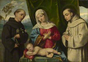 The Madonna and Child with Saint Nicholas of Tolentino and Saint Anthony of Padua