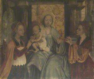 The Virgin and Child with Saints Barbara and Catherine