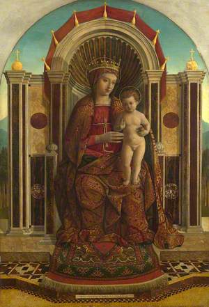 The Virgin and Child Enthroned