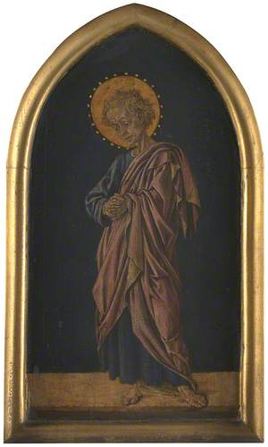 Saint John the Evangelist: Altarpiece Pinnacle (right)