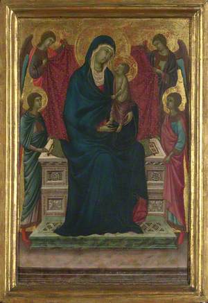 The Virgin and Child with Four Angels