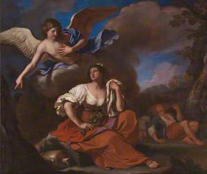 The Angel appears to Hagar and Ishmael
