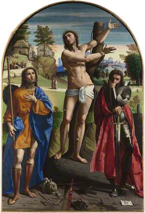 Saints Sebastian, Roch and Demetrius