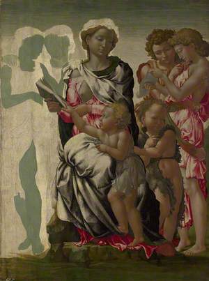 The Virgin and Child with Saint John and Angels ('The Manchester Madonna')