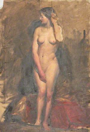 Life Study: Standing Female Nude
