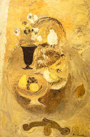Still Life with Stuffed Birds