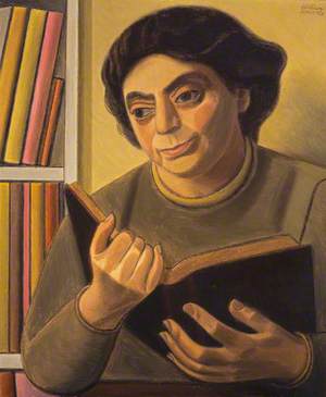 A Reading of Poetry (Woman Reading)