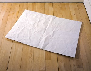 Sculpture of a Piece of Paper