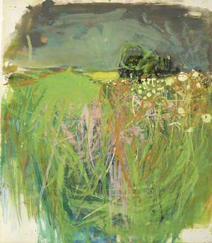 Hedgerow with Grasses and Flowers