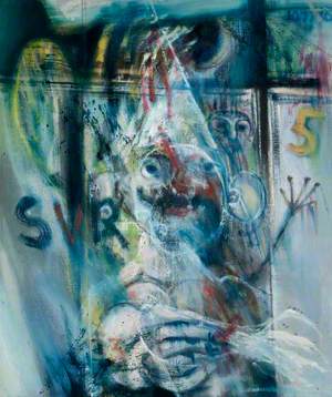 Clown before the Mirror