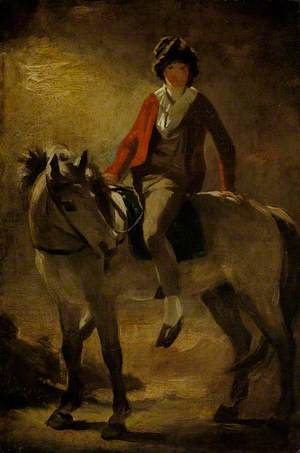 Henry Raeburn (1784–1863) on a Grey Pony