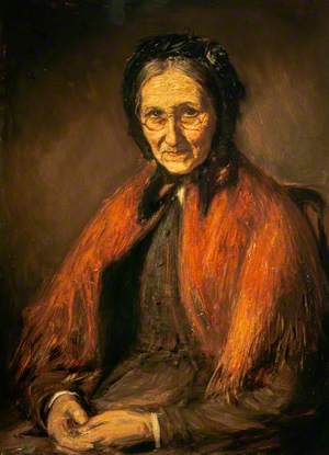 The Artist's Mother, Barbara Brodie or Brolochan (d.1884), Mrs Dugald McTaggart