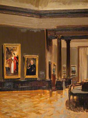 The Interior of the National Gallery of Scotland
