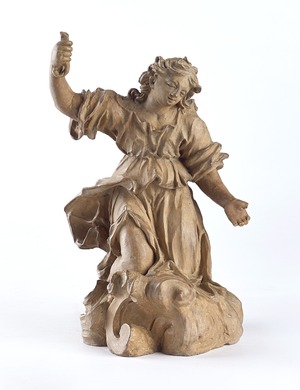 Kneeling Angel Holding a Candlestick